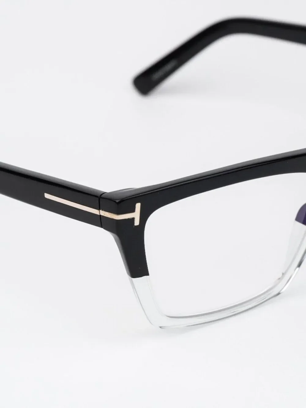 Tom Ford Women Eyeglasses Black Crystal Cat Eye FT5912-B 005 NEW AUTHENTIC